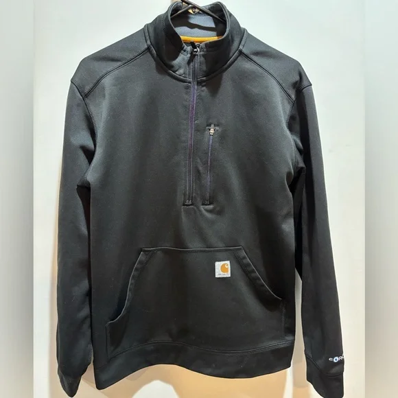 Carhartt Heather Gray Quarter-Zip Pullover - Picture 8 of 15